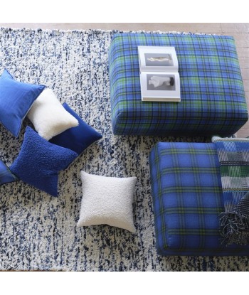 Tissu Abernethy Cobalt d'Europe débarque