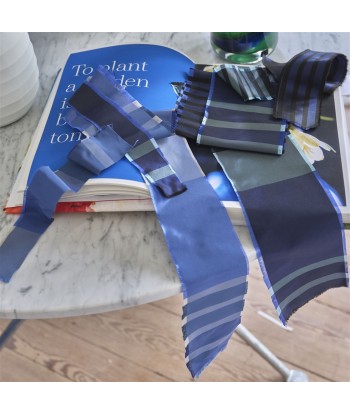 Tissu Calozzo Fino Cobalt soldes