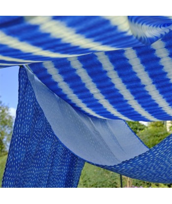 Tissu Cirebon Outdoor Cobalt de technologie