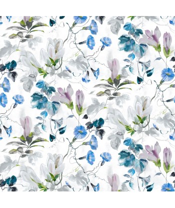 Tissu Japanese Magnolia Cobalt meilleur choix