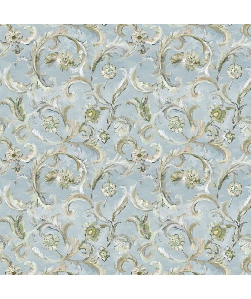 Tissu Myrtle Damask Celadon votre