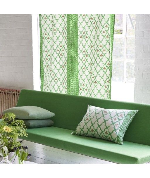 Tissu Pergola Trellis Emerald Voir les baskets