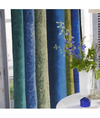 Tissu Rayure Chinoise Cobalt l'évolution des habitudes 