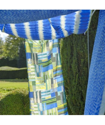 Tissu Savine Outdoor Cobalt JUSQU'A -70%! 