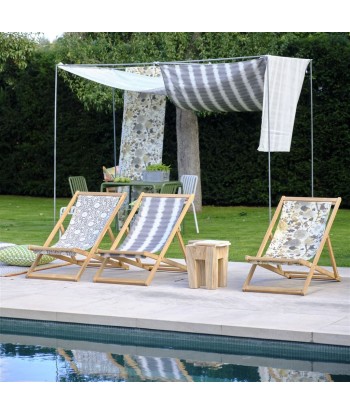 Tissu Savine Outdoor Graphite pas cher chine