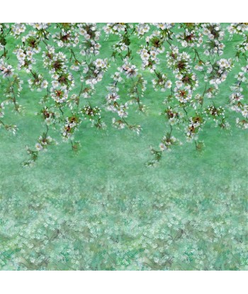 Papier Peint Assam Blossom Emerald Par le système avancé 