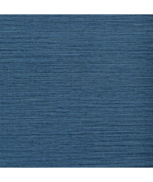 Papier Peint Brera Grasscloth Indigo Véritable concentré