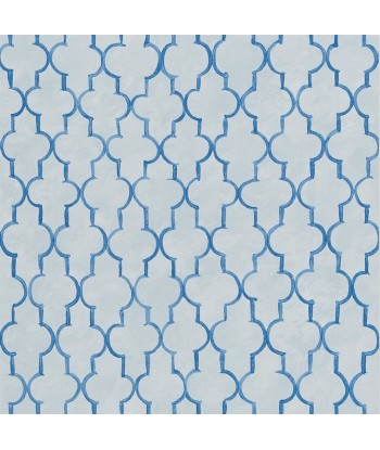 Papier Peint Pergola Trellis Cobalt les muscles