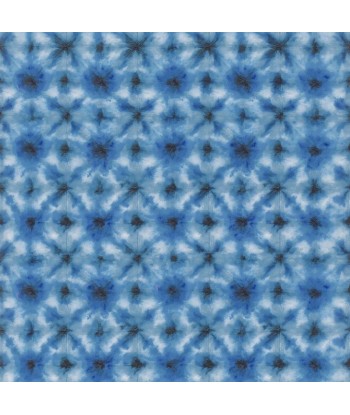 Papier Peint Shibori Cobalt paiement sécurisé