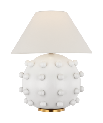 Lampe Linden Medium Orb Plâtre Blanc ou a consommer sur place