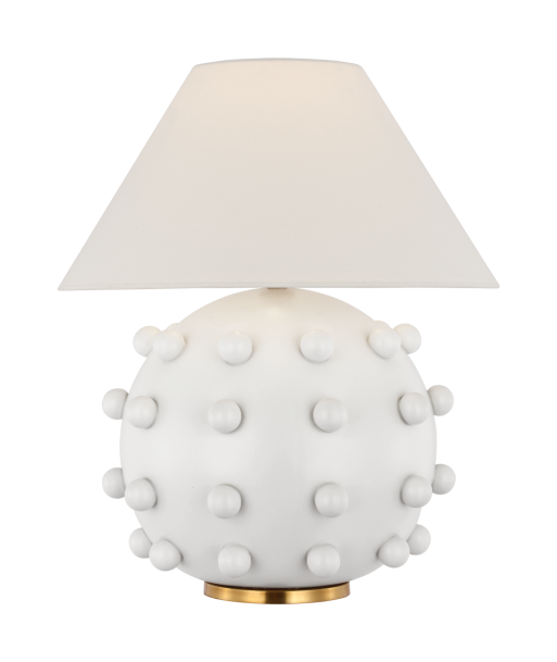 Lampe Linden Medium Orb Plâtre Blanc ou a consommer sur place