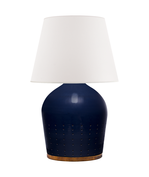 Lampe Halifax Small Céramique Bleue outlet