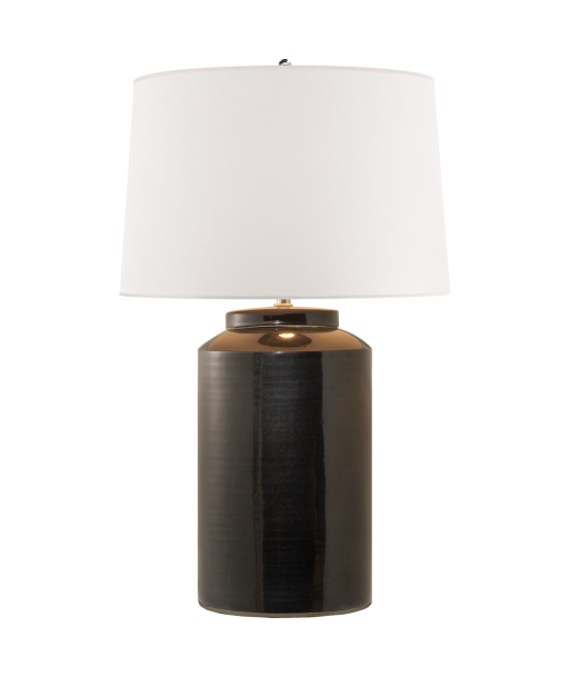 Lampe Carter Large Porcelaine Noire 50% de réduction en Octobre 2024