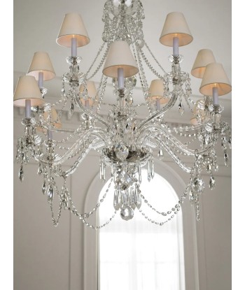 Lustre Daniela 2 niveaux Cristal shop