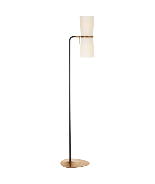 Lampadaire Clarkson Laiton Noir store