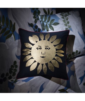 Coussin Hello Sunshine - Or la livraison gratuite