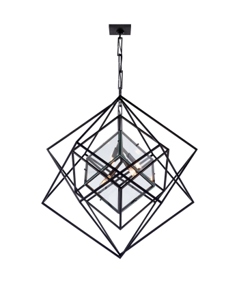 Lustre Cubist Medium Fer Vieilli acheter en ligne