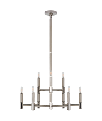 Lustre Barrett Medium Nickel pas cher