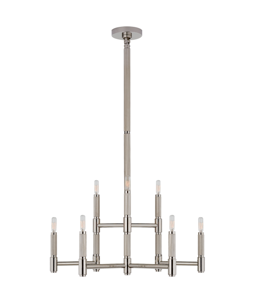 Lustre Barrett Medium Nickel pas cher