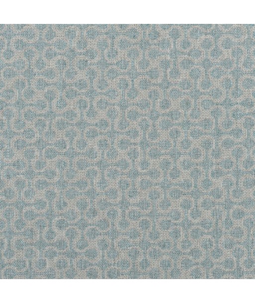 Tissu Derwen Swedish Blue brillant des détails fins