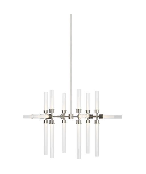 Lustre Linger 18-Lumières Nickel de la marque