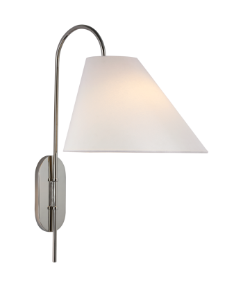 Applique Kinsley Large Articulating Wall Light Nickel en ligne des produits 