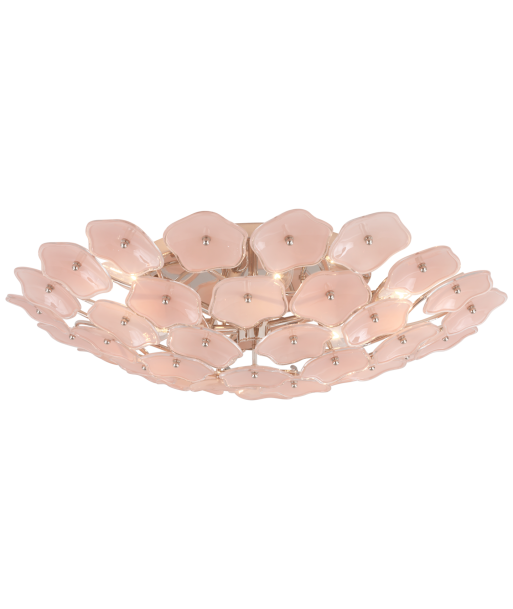 Plafonnier Leighton Large Blush / Nickel de l' environnement