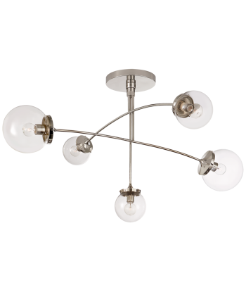 Chandelier Prescott Mobile Medium Nickel Par le système avancé 